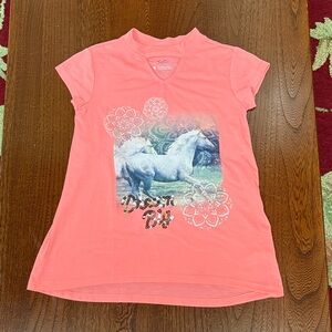 Justice Dream Big Kids Horse Graphic T-Shirt